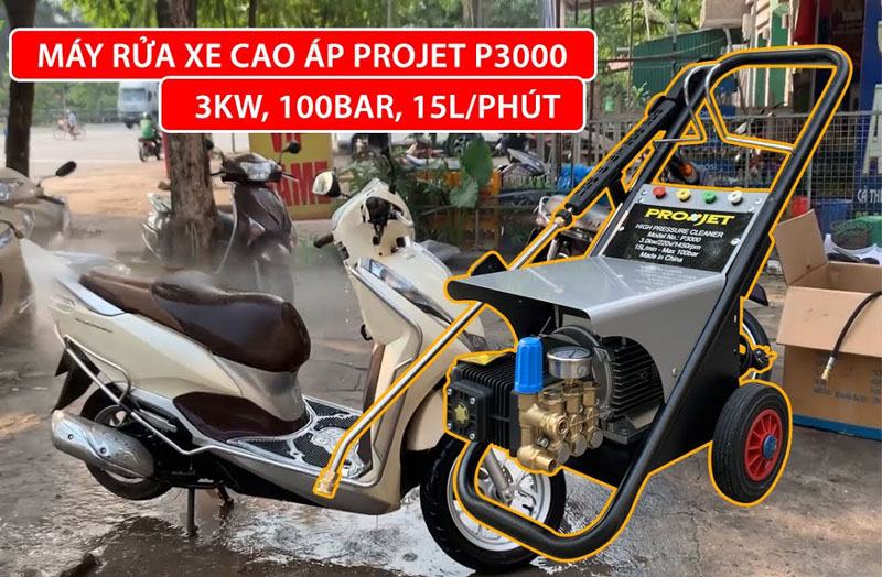 Máy rửa xe cao áp Projet P30-1510B2 - Hàng chính hãng