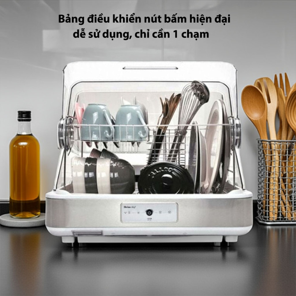 Máy sấy chén và tiệt trùng Heimchef HTD-700 55 lít - Hàng chính hãng