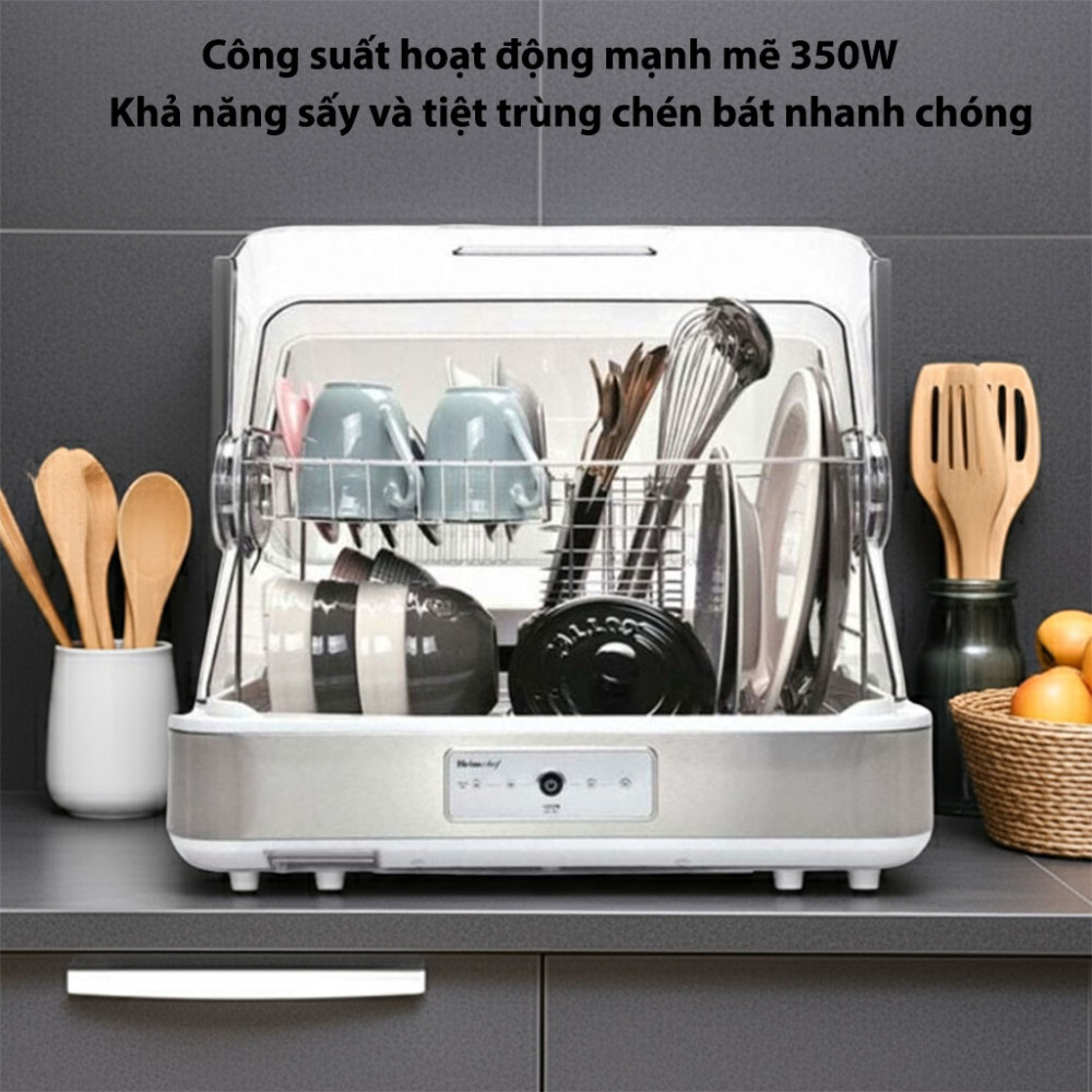 Máy sấy chén và tiệt trùng Heimchef HTD-700 55 lít - Hàng chính hãng