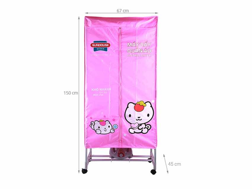 Máy sấy quần áo Sunhouse SHD-2701 - Hàng chính hãng