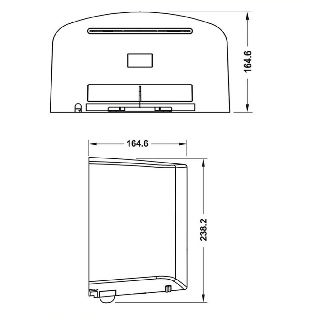 Máy sấy tay Hafele H238 (983.64.002) - Hàng chính hãng