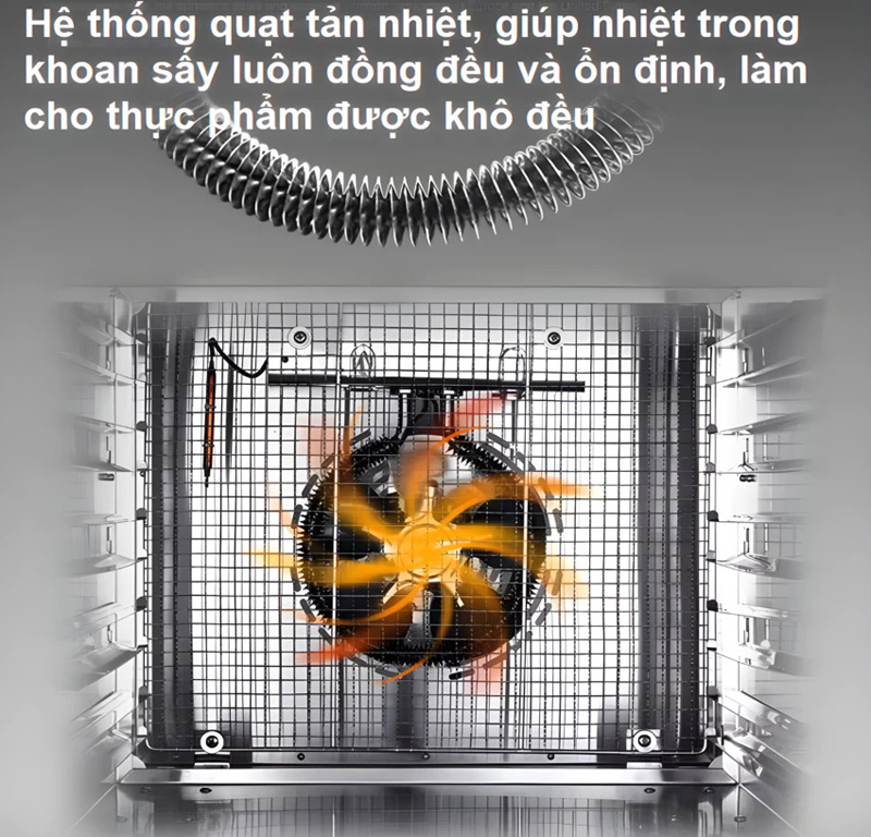 Máy sấy thực phẩm Septree DBC-08A01 - Hàng chính hãng
