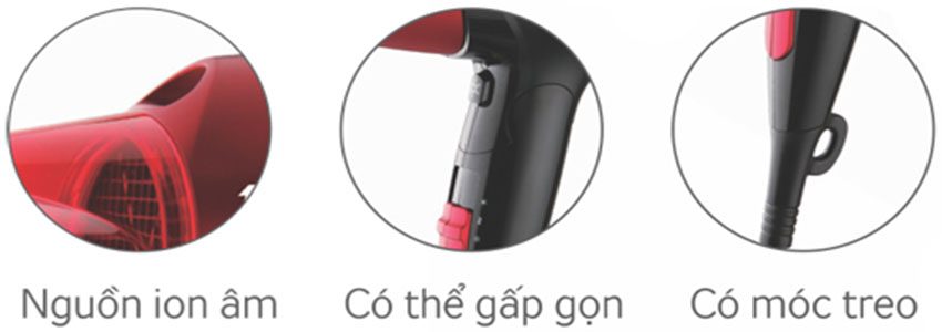 Máy sấy tóc Kangaroo KG626 - Hàng chính hãng