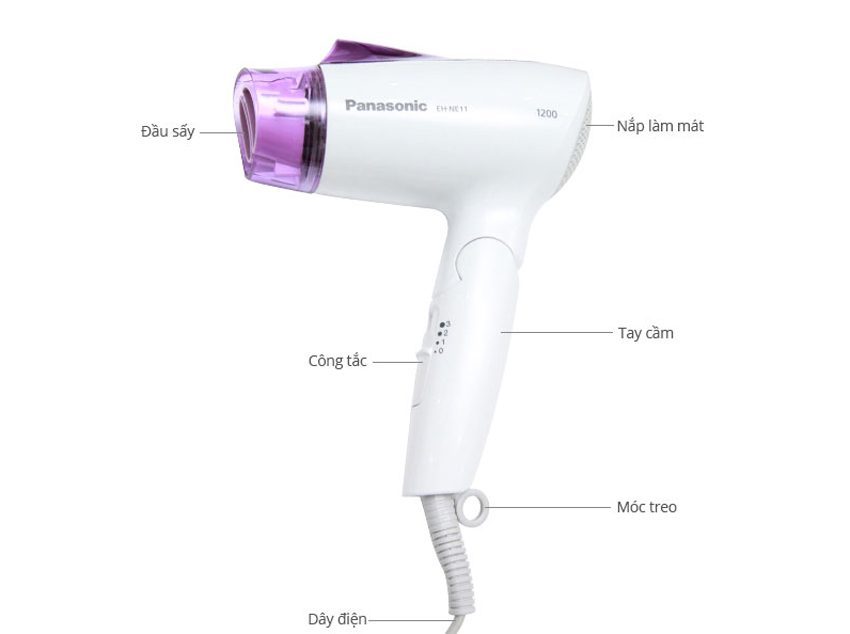 Máy sấy tóc Panasonic EH-NE11-V645 - Hàng chính hãng