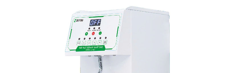 Máy sục sữa áp suất cao Zetsu Z-121 - Hàng chính hãng