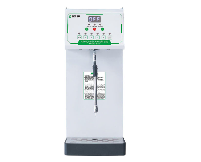 Máy sục sữa áp suất cao Zetsu Z-121 - Hàng chính hãng