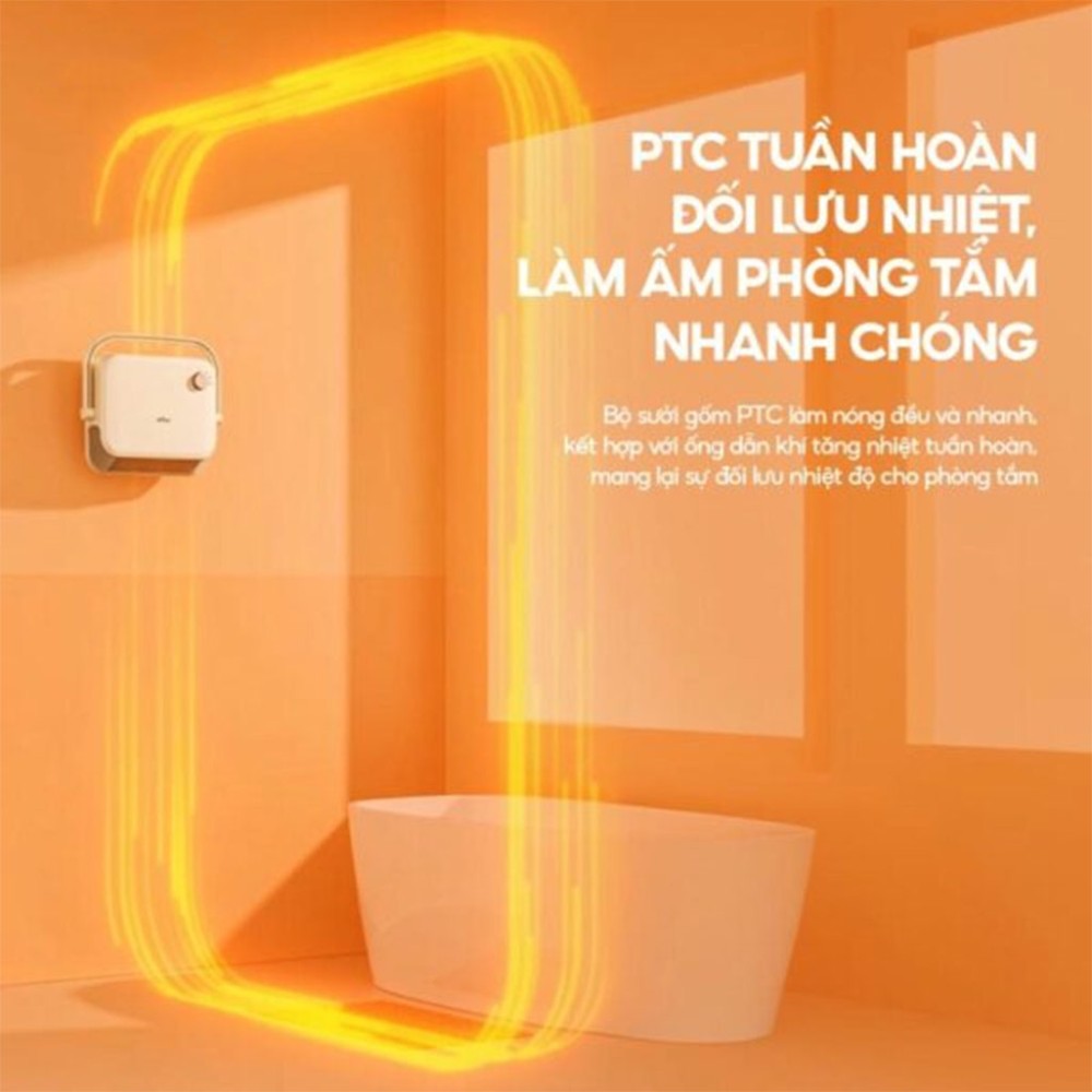 Máy sưởi gốm Bear SH-4H20X - Hàng chính hãng