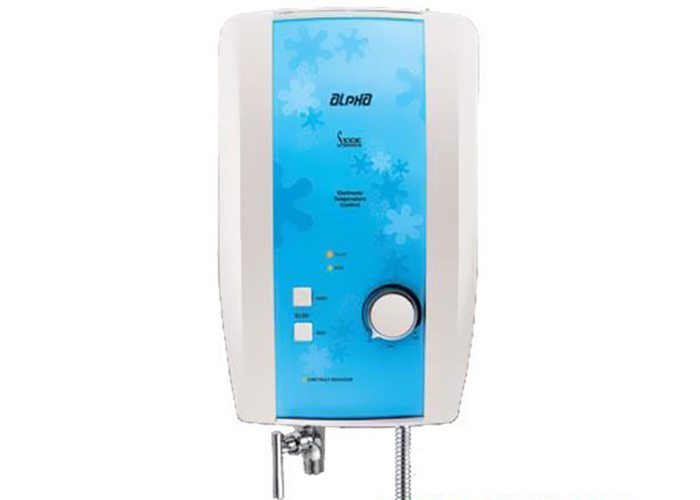 Máy tắm nước nóng siêu mỏng Alpha S-100E - Hàng chính hãng