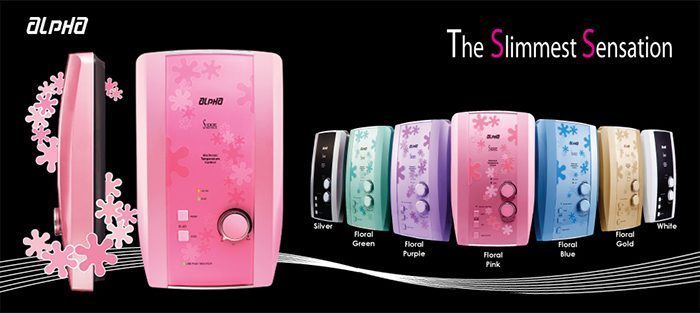 Máy tắm nước nóng siêu mỏng Alpha S-100E - Hàng chính hãng