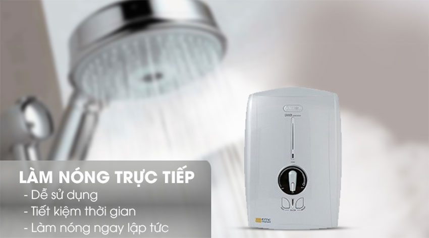 Máy tắm nước nóng trực tiếp Centon GD600EPRS-EMC - Hàng chính hãng