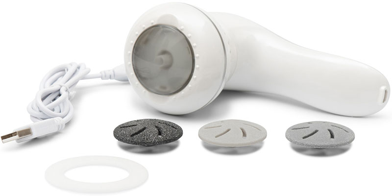 Máy tẩy da chết gót chân Rio 60 Second Spa PEDI3 - Hàng chính hãng