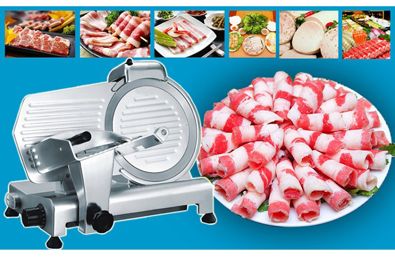 Máy thái thịt đông lạnh Shunling SL220ES-8 - Hàng chính hãng