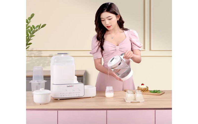 Máy tiệt trùng sấy khô và đun nước giữ nhiệt Beborn MM01TN - Hàng chính hãng