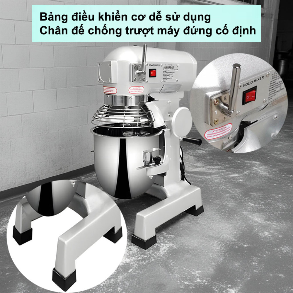 Máy trộn bột công nghiệp Vigevr WG-B40 40 Lít - Hàng chính hãng
