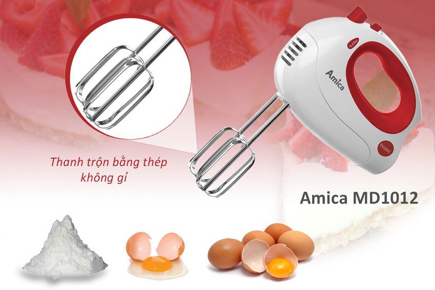 Máy trộn cầm tay Amica MD1012 - Hàng chính hãng