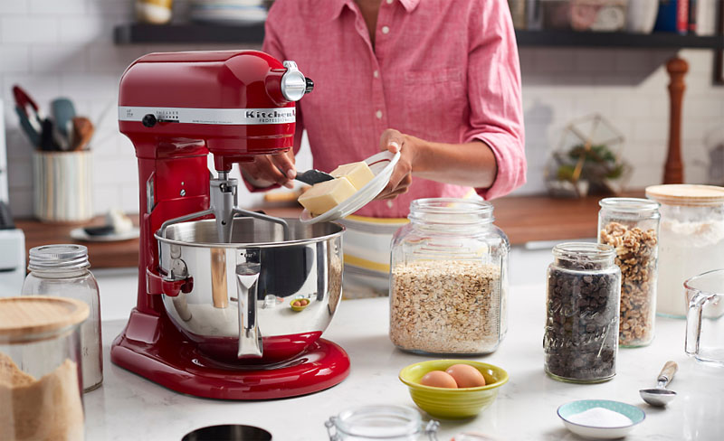 Máy đánh trứng để bàn KitchenAid 5KPM5EER - Hàng chính hãng
