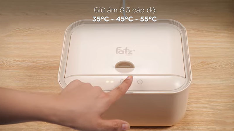 Máy ủ ấm khăn ướt Fatzbaby Warm 4 FB7010SL - Hàng chính hãng