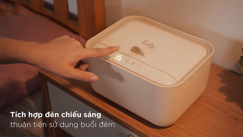 Máy ủ ấm khăn ướt Fatzbaby Warm 4 FB7010SL - Hàng chính hãng