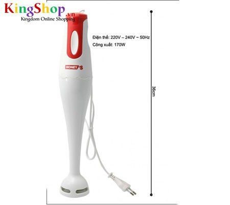 Máy xay sinh tố cầm tay Honey's HO-HB171M - Công suất 170W - Hàng chính hãng