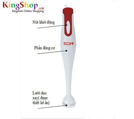 Máy xay sinh tố cầm tay Honey's HO-HB171M - Công suất 170W - Hàng chính hãng