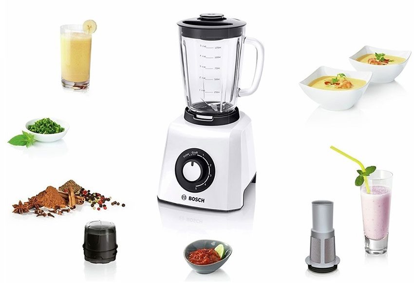 Máy xay sinh tố Bosch MMB33G5B - Hàng chính hãng