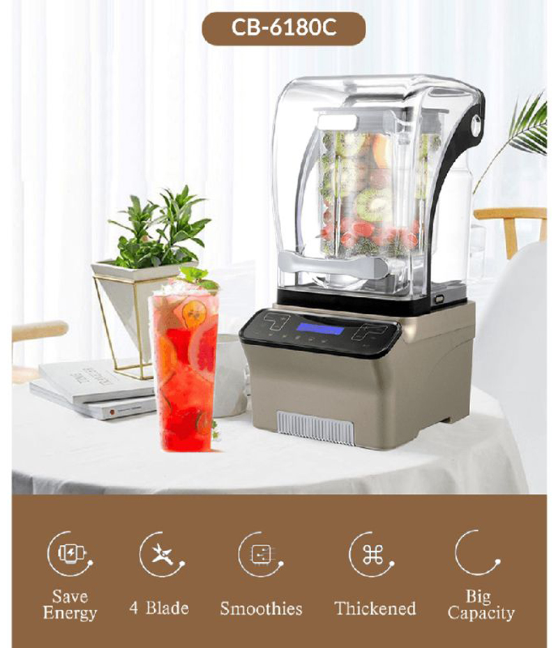 Máy xay sinh tố chống ồn Cobi CB-6180C - Hàng chính hãng