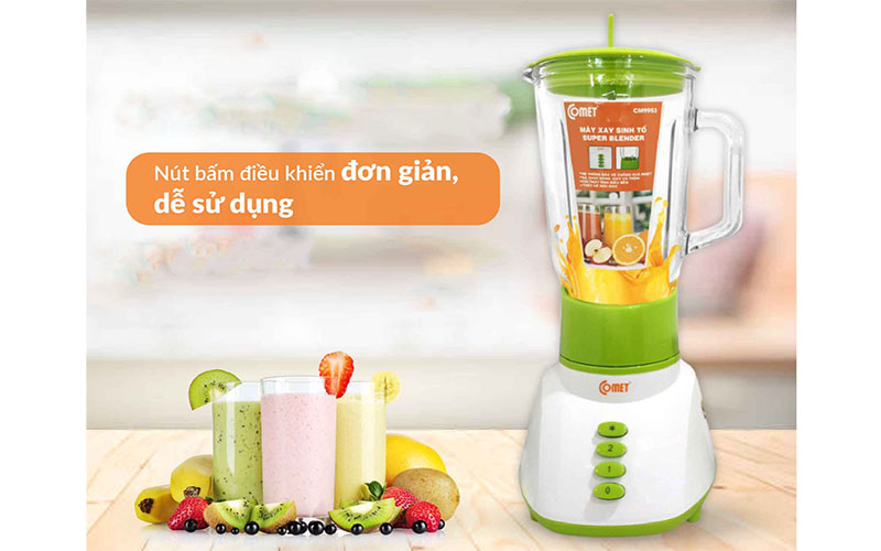 Máy xay sinh tố Comet CM9953 - Hàng chính hãng