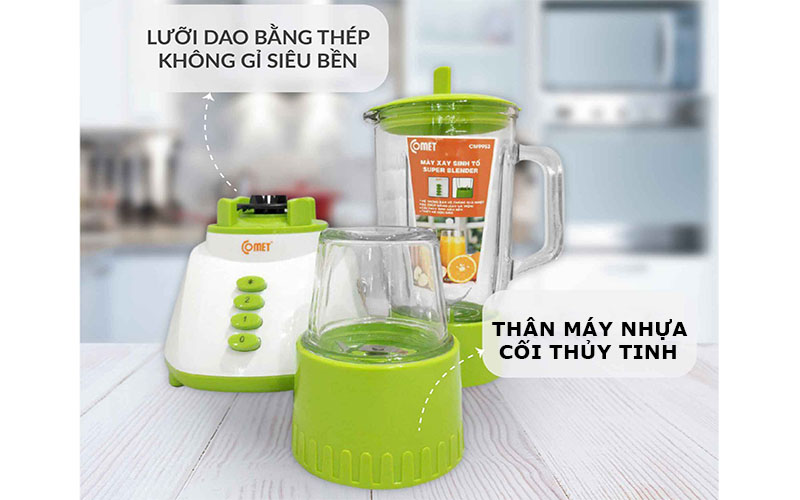 Máy xay sinh tố Comet CM9953 - Hàng chính hãng