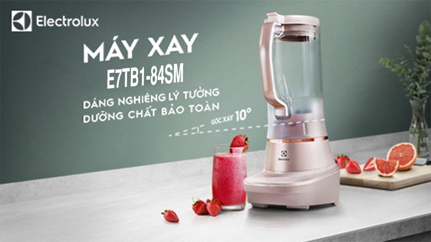 Máy xay sinh tố Electrolux E7TB1-84SM - Hàng chính hãng