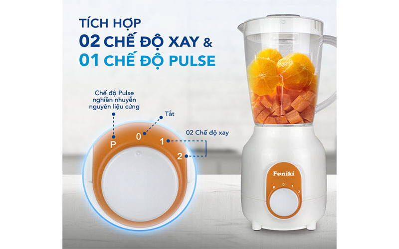 Máy xay sinh tố đa năng Funiki HCB2233 - Hàng chính hãng