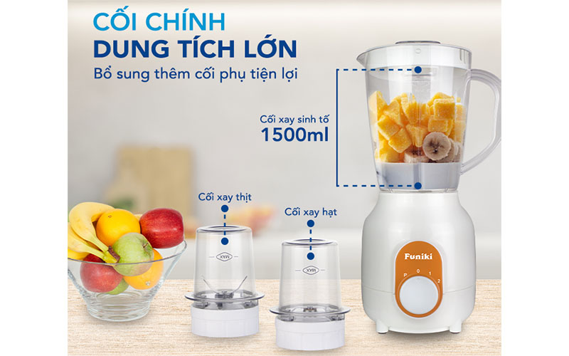 Máy xay sinh tố đa năng Funiki HCB2233 - Hàng chính hãng