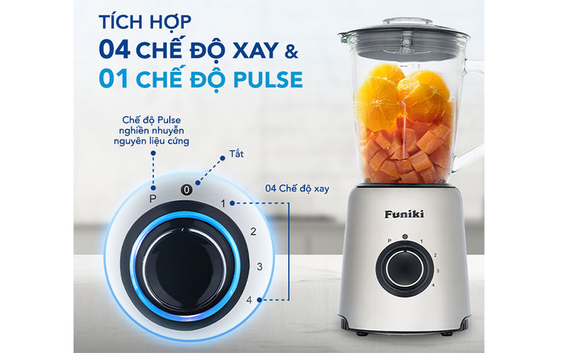 Máy xay sinh tố đa năng Funiki HCB2252 - Hàng chính hãng