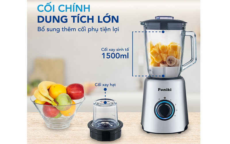 Máy xay sinh tố đa năng Funiki HCB2252 - Hàng chính hãng