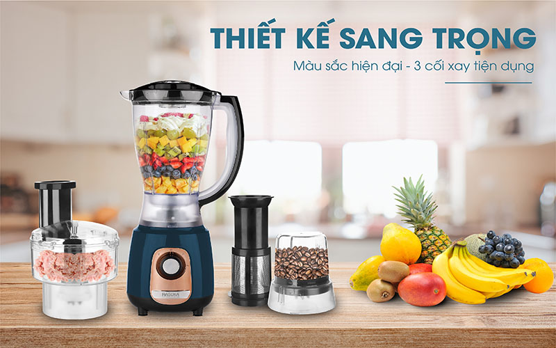 Máy xay sinh tố Hasuka HSK-768 - Hàng chính hãng