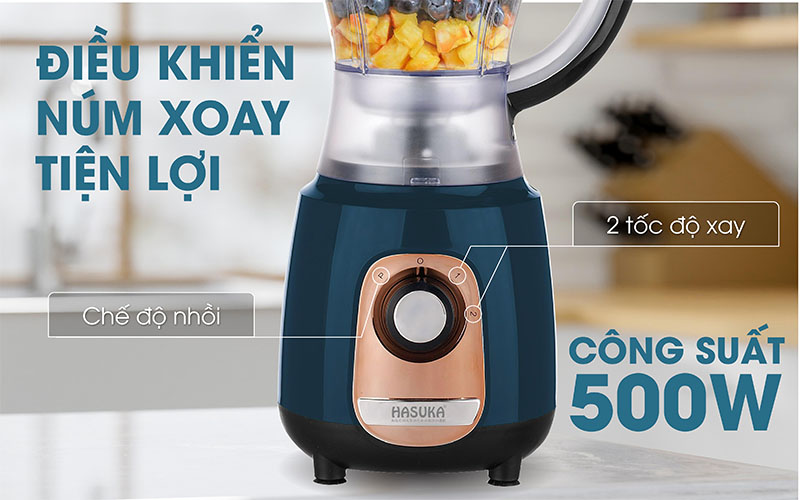 Máy xay sinh tố Hasuka HSK-768 - Hàng chính hãng