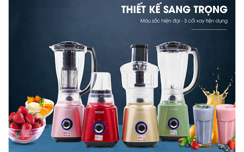Máy xay sinh tố Hasuka HSK-798 - Hàng chính hãng