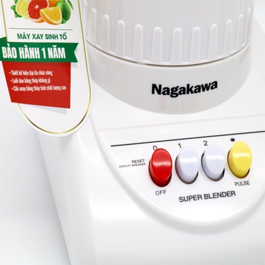 Máy xay sinh tố Nagakawa NAG0806 - Hàng chính hãng
