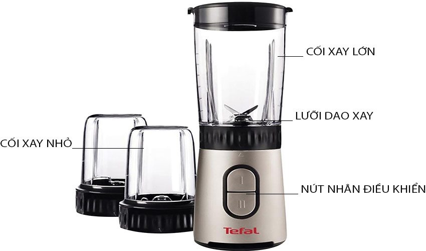 Máy xay sinh tố Tefal BL133AKR - Hàng chính hãng