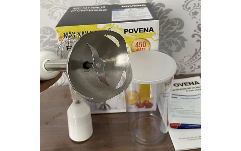 Máy xay sinh tố cầm tay Povena PVN-H332 - Hàng chính hãng