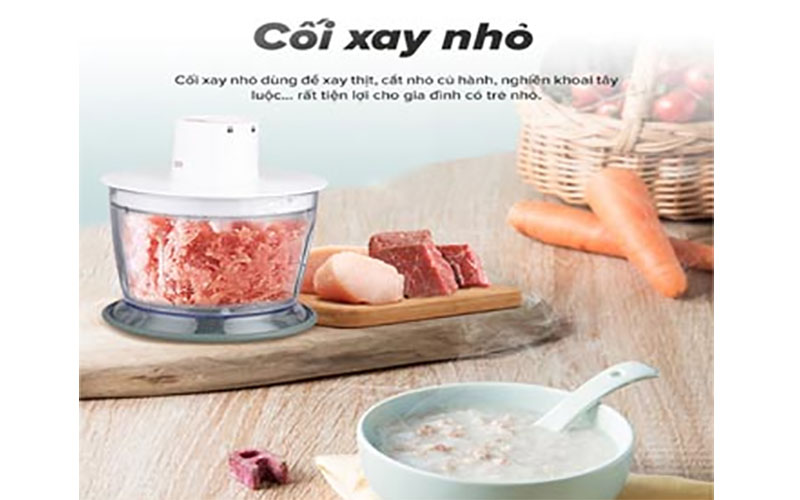 Máy xay sinh tố cầm tay Sharp EM-H076SV-WH - Hàng chính hãng