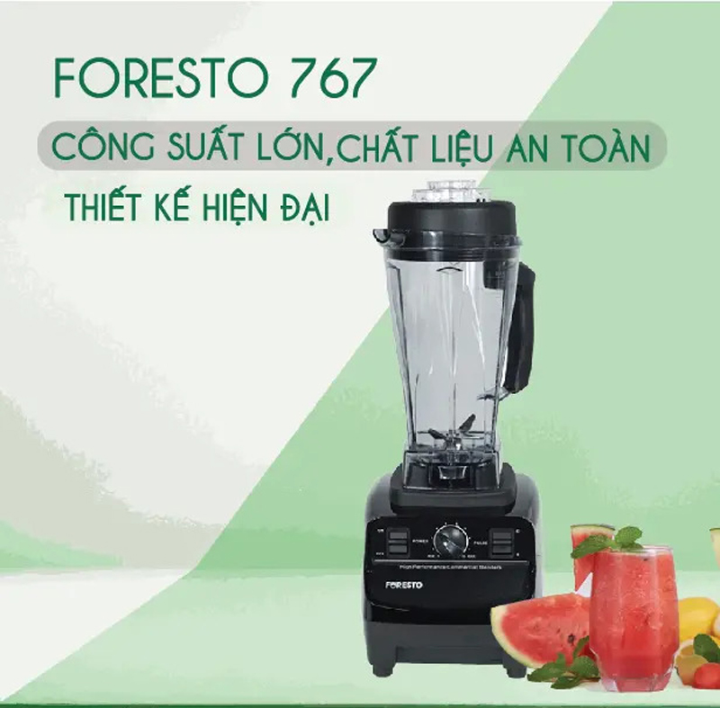 Máy xay sinh tố công nghiệp Foresto Prana 767 - Hàng chính hãng