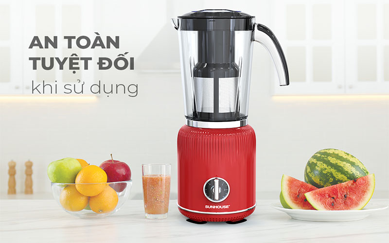 Máy xay sinh tố đa năng Sunhouse SHD5330R - Hàng chính hãng