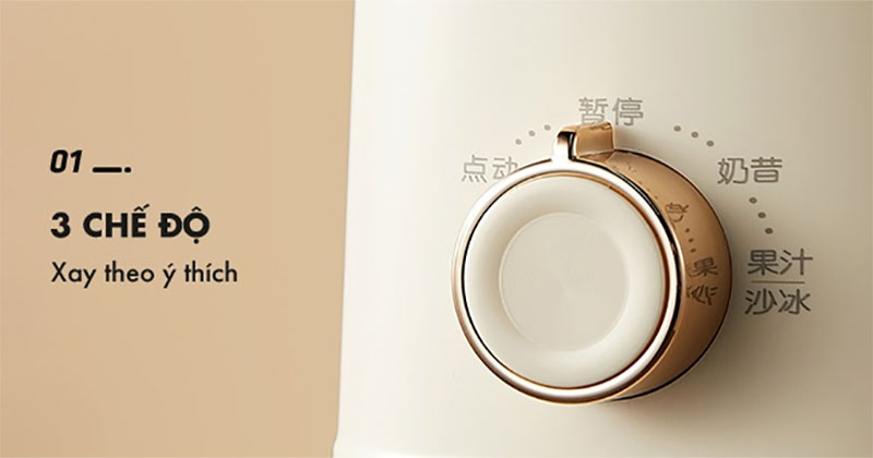 Máy xay sinh tố mini Bear LLJ-E05J1 - Hàng chính hãng