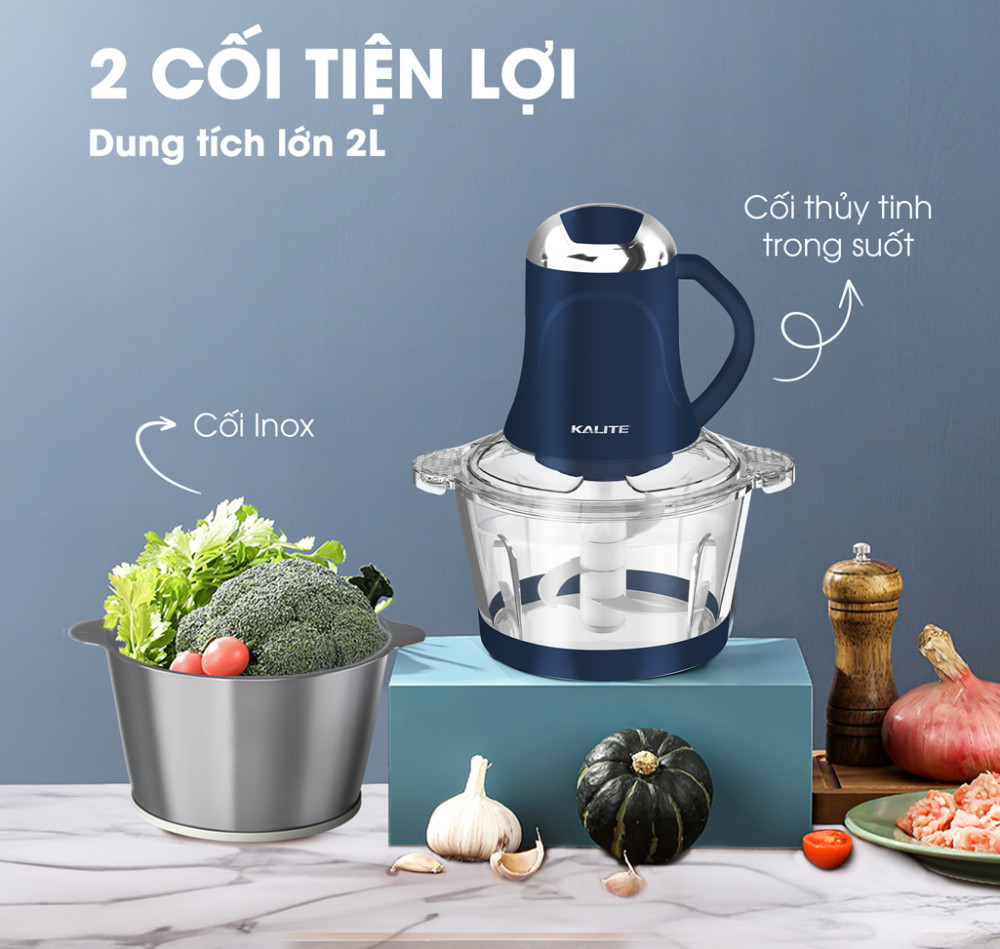 Máy xay thịt Kalite KM355 - Hàng chính hãng