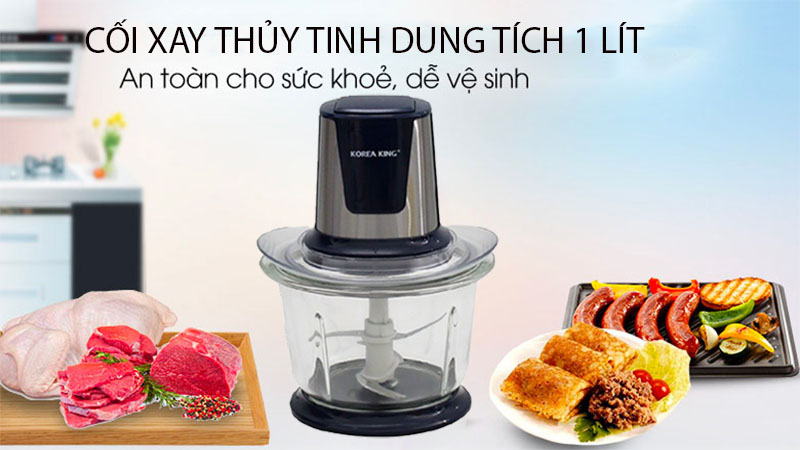 Máy xay thịt Korea King PMC-10B/R - Hàng chính hãng