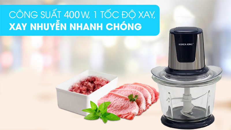 Máy xay thịt Korea King PMC-10B/R - Hàng chính hãng