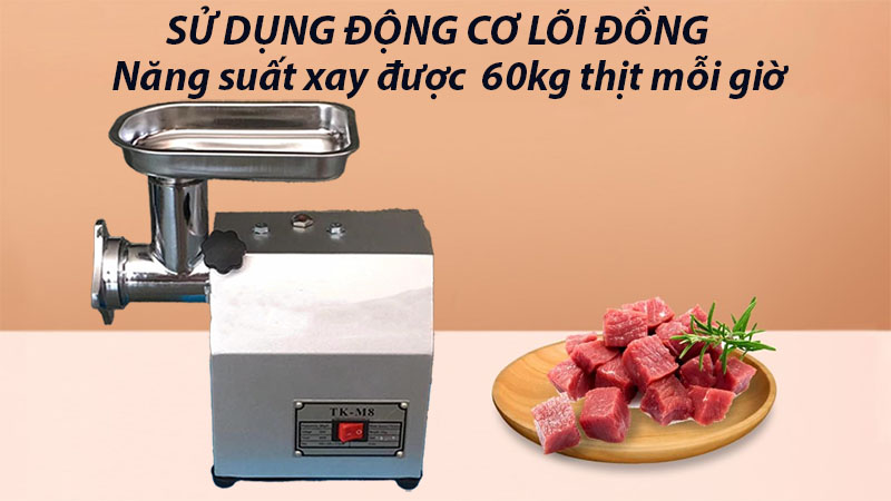 Máy xay thịt công nghiệp Deliou TK-M8 - Hàng chính hãng