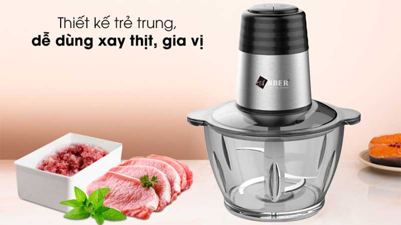 Máy xay thịt đa năng Arber XDN2LG - Hàng chính hãng