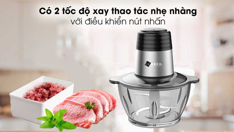 Máy xay thịt đa năng Arber XDN2LG - Hàng chính hãng