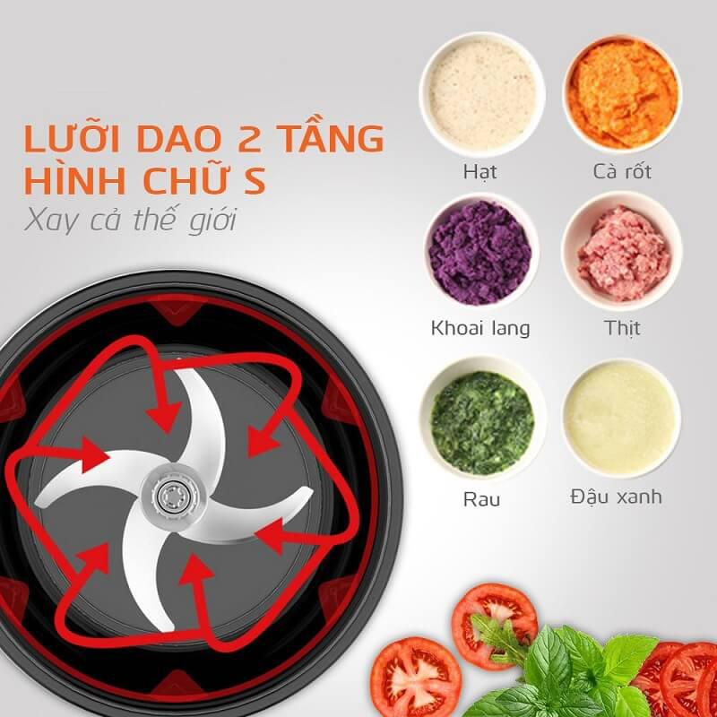 Máy xay thịt Unie UE228 - Hàng chính hãng